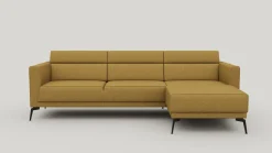 Outlet XOOON Fiskardo, loungebank rechts - Vada - Okergeel