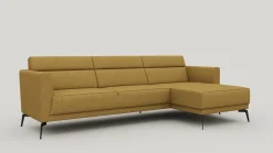 Outlet XOOON Fiskardo, loungebank rechts - Vada - Okergeel