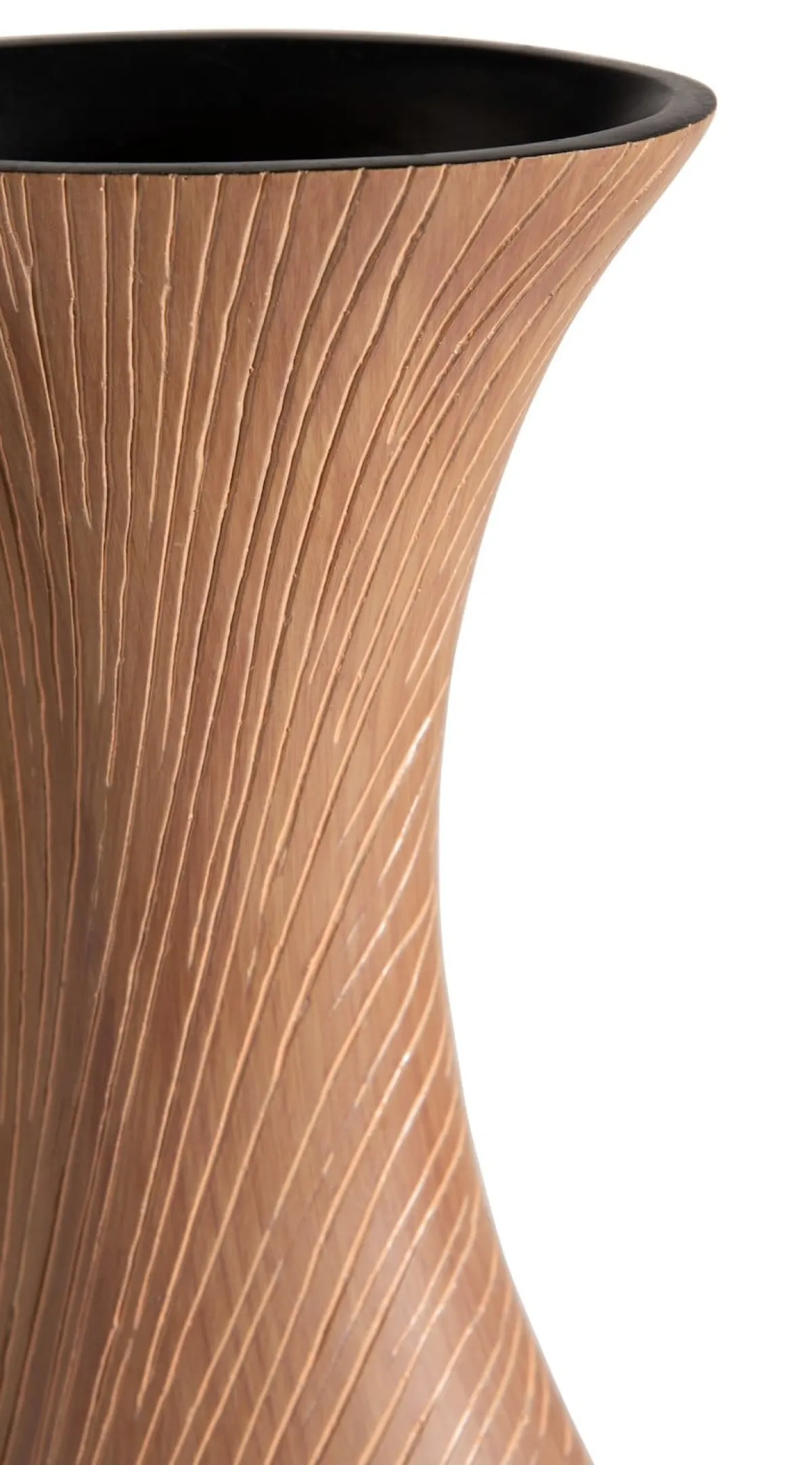 Outlet XOOON Gigi vaas H82,5cm in de kleur Bruin - COCOmaison