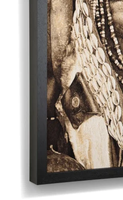 Discount XOOON Hamar Woman schilderij 75x125cm in de kleur Multi Color