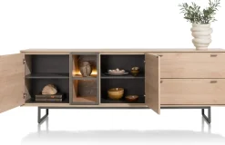 Best XOOON HELSINKI dressoir 240 cm - eiken look