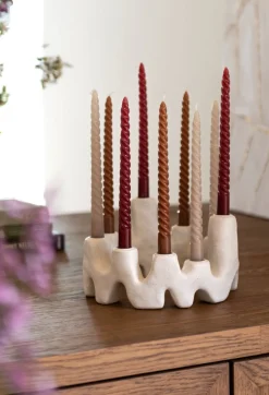 Sale XOOON Jet kandelaar H14,5cm in de kleur Wit - COCOmaison