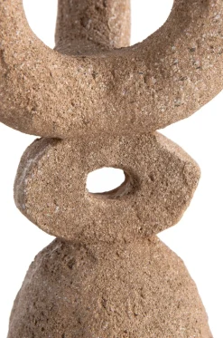 Outlet XOOON June kandelaar H27cm in de kleur Bruin - COCOmaison