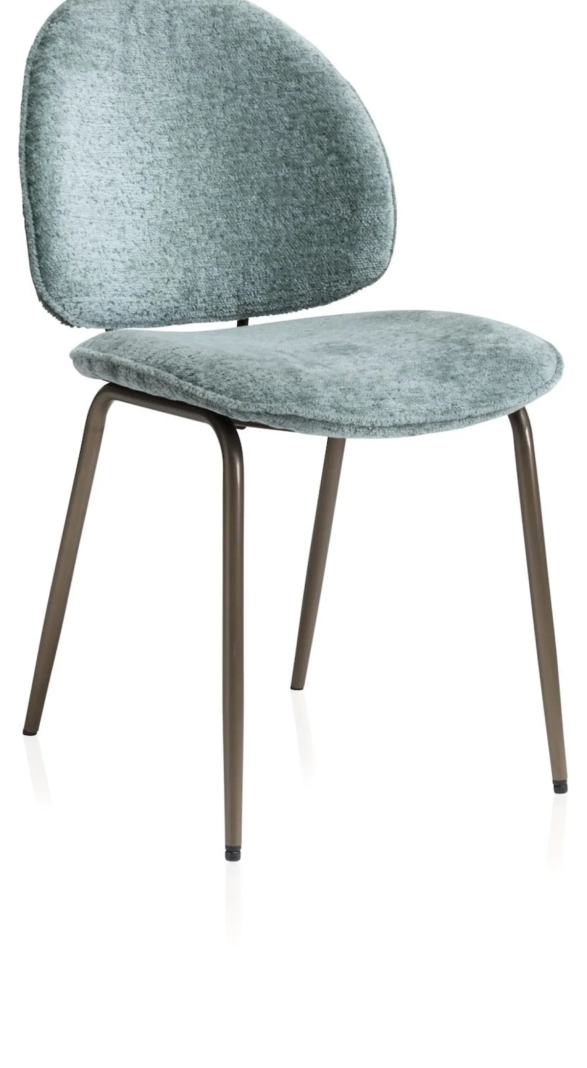 Sale XOOON Kjel eetkamerstoel - champagne frame in de kleur Groen