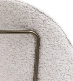 Clearance XOOON Kjel eetkamerstoel - champagne frame in de kleur Crème