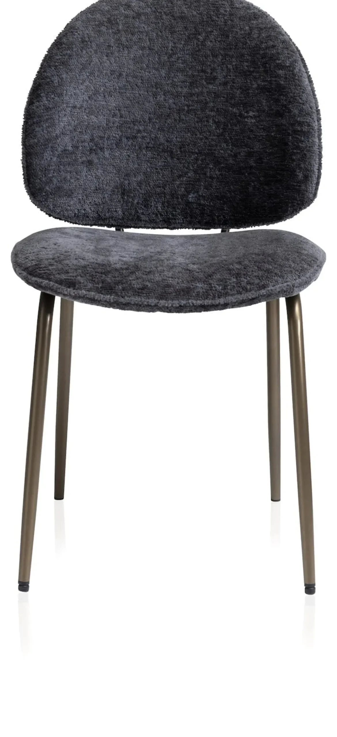 Discount XOOON Kjel eetkamerstoel frame in de kleur Antraciet - COCOmaison