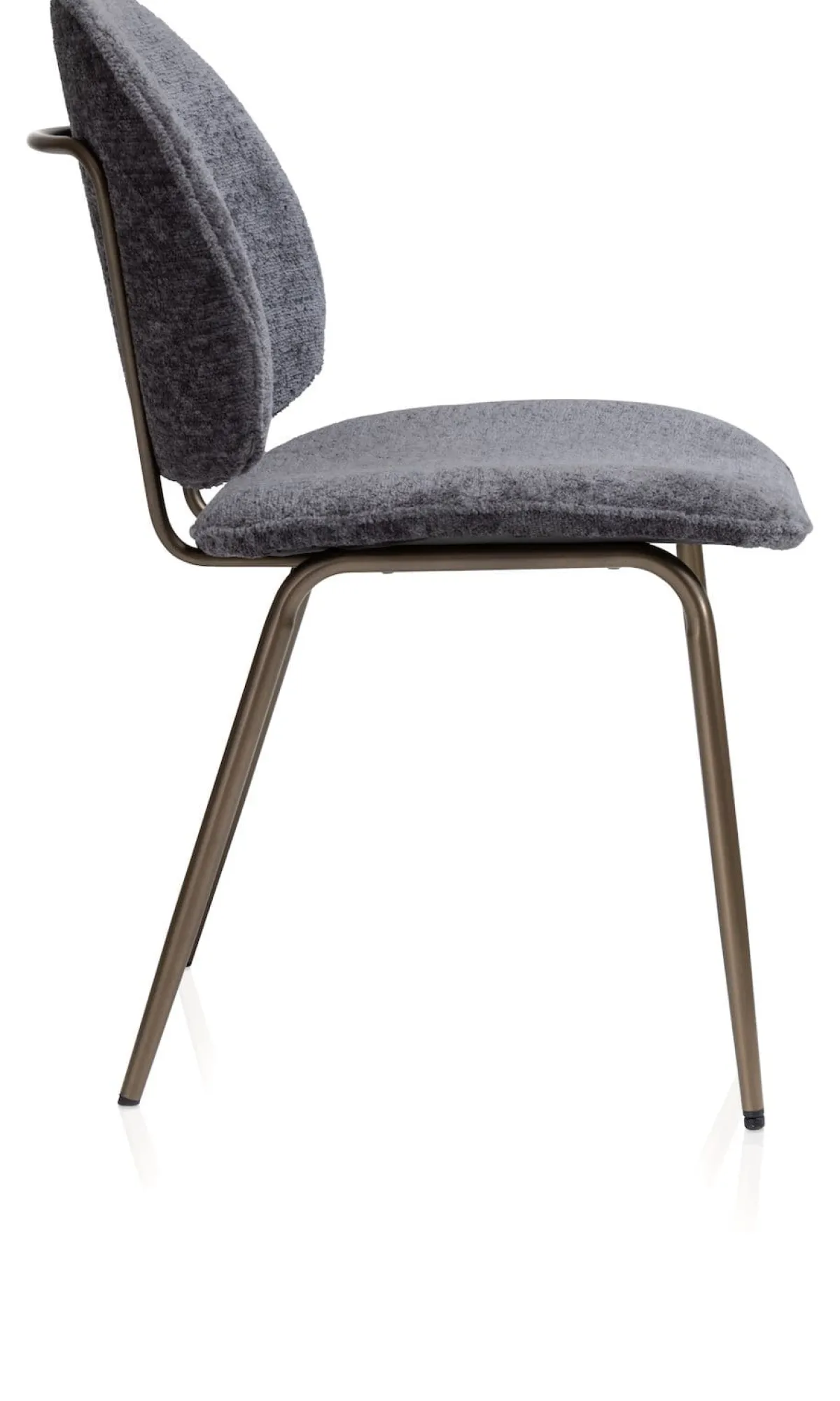 Discount XOOON Kjel eetkamerstoel frame in de kleur Antraciet - COCOmaison