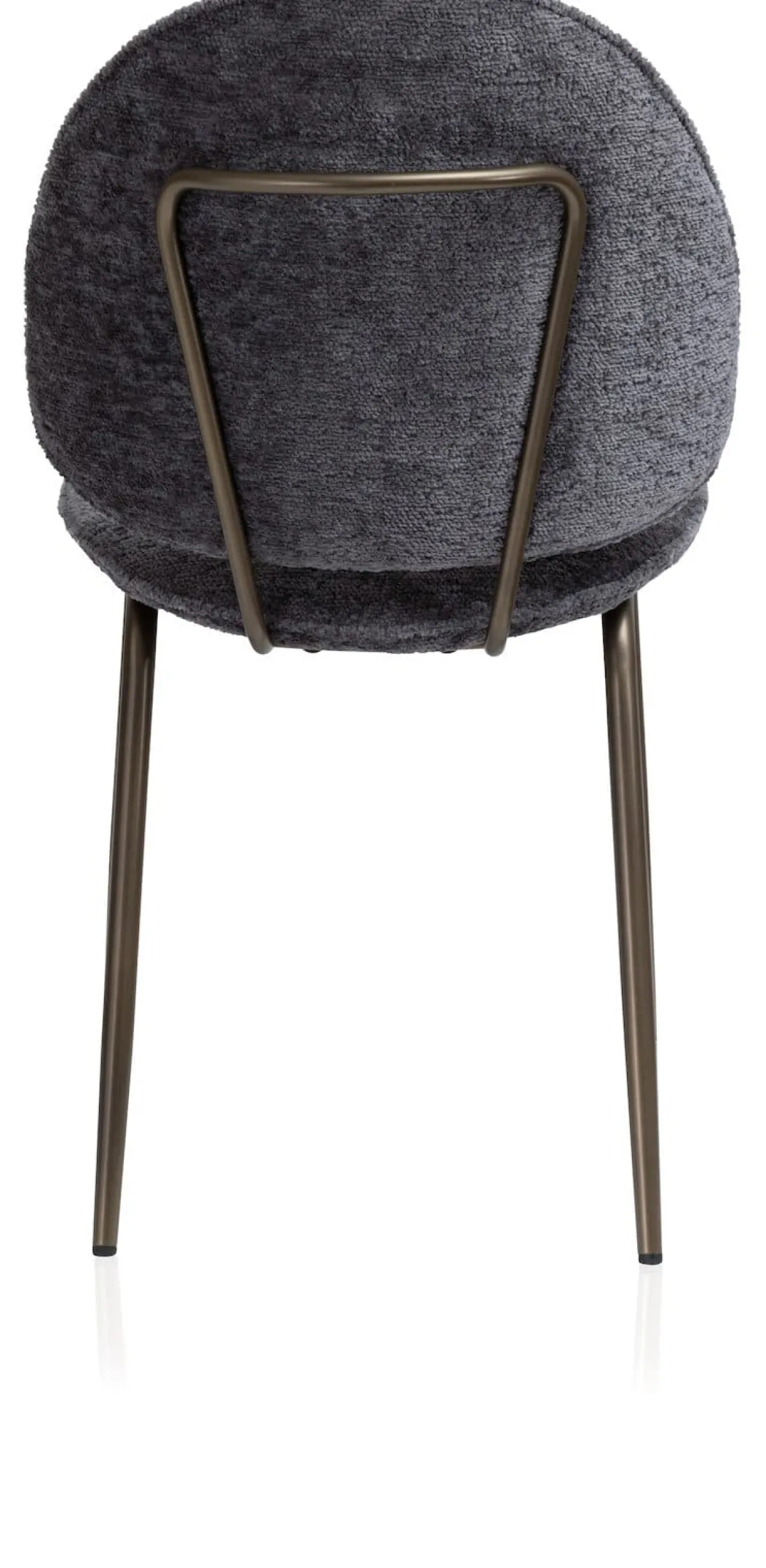 Discount XOOON Kjel eetkamerstoel frame in de kleur Antraciet - COCOmaison