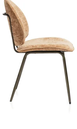 New XOOON Kjel eetkamerstoel frame in de kleur Okergeel - COCOmaison