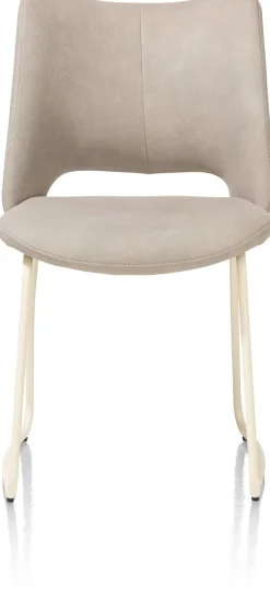 Outlet XOOON KODI eetkamerstoel - frame nebbia - stof Pala - lichtgrijs