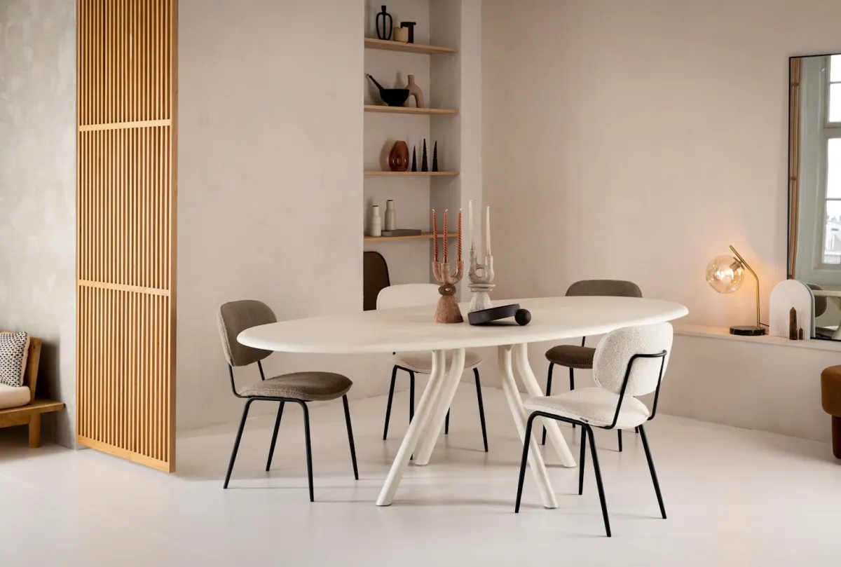 Online XOOON LEXI eetkamerstoel (zwart frame ROB) -