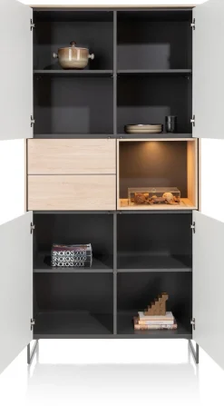 Hot XOOON LINDFIELD bergkast 100 cm - eiken look