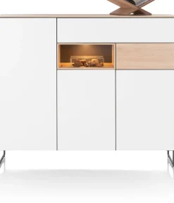 Hot XOOON LINDFIELD dressette 160 cm - eiken look