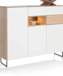 Hot XOOON LINDFIELD dressette 160 cm - eiken look