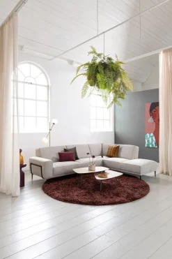 XOOON LINDFIELD salontafelset 110 x 80 cm / 90 x 55 cm - eiken look