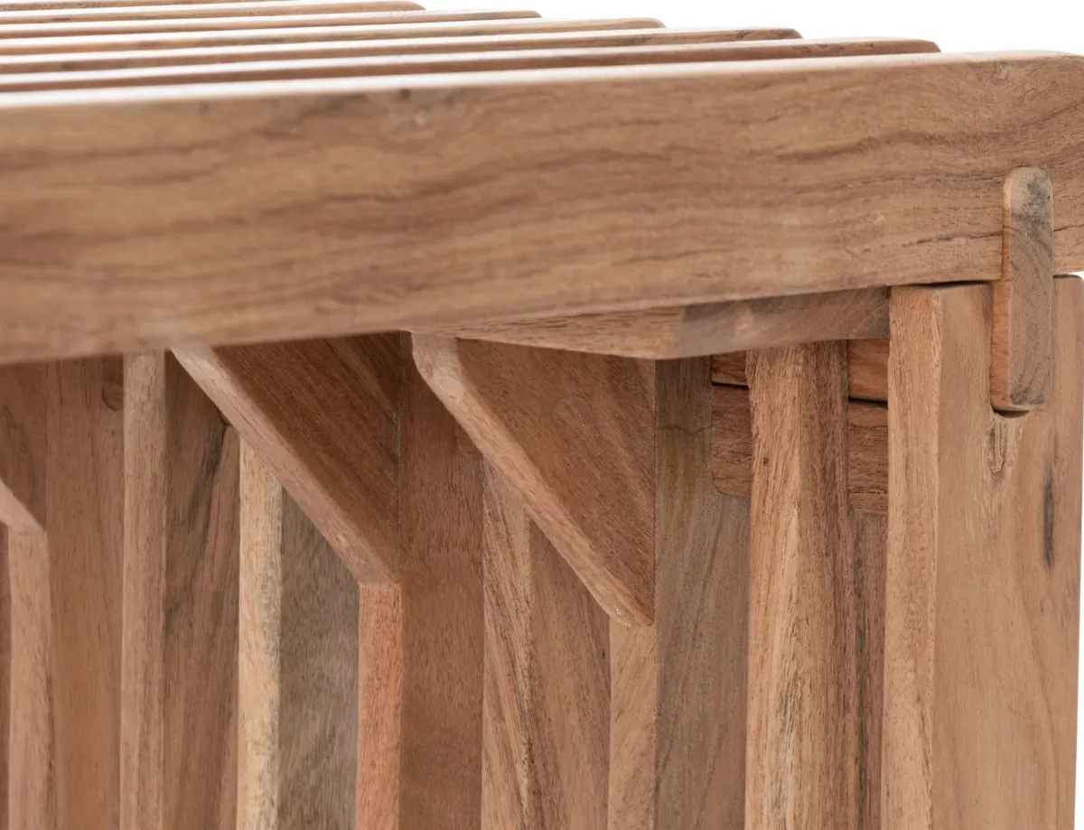 XOOON Lino bankje (96cm) in kleur Naturel van COCOmaison