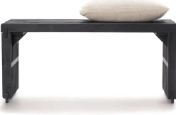 Discount XOOON Lino bankje (96cm) in kleur Zwart van COCOmaison