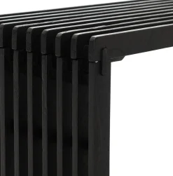 Discount XOOON Lino bankje (96cm) in kleur Zwart van COCOmaison