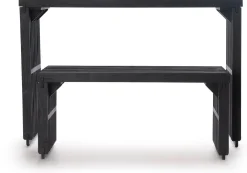 Discount XOOON Lino bankje (96cm) in kleur Zwart van COCOmaison