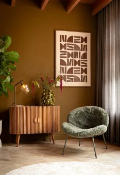 Discount XOOON Lino kast (100cm) in kleur Naturel van COCOmaison