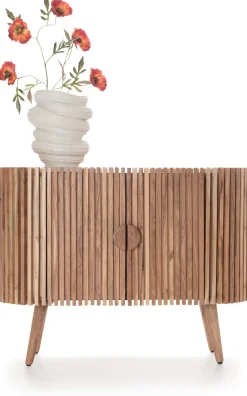 Discount XOOON Lino kast (100cm) in kleur Naturel van COCOmaison