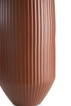 Outlet XOOON Liv vaas H44cm in de kleur Terra Cotta - COCOmaison