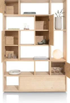 Online XOOON LUGANA roomdivider 150 cm - naturel eiken