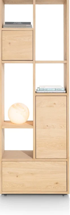 Online XOOON LUGANA roomdivider 76 cm - naturel eiken