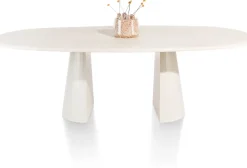 XOOON LUND eetkamertafel ovaal (240x120cm) cone poot -