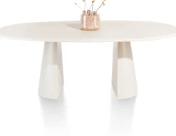 Outlet XOOON LUND eetkamertafel ovaal (210x120cm) cone poot -