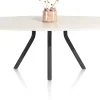 Hot XOOON LUND eetkamertafel ovaal (240x120cm) centrale poot lang -