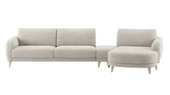Sale XOOON Manciano, 3 zits arm links - poef/hocker triangel 25 x 60 cm - longchair rechts 170 cm