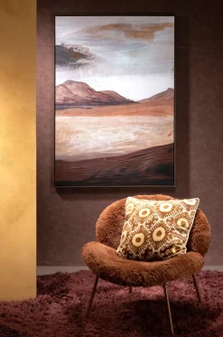 Hot XOOON Marcel kussen 50x50cm in kleur Bruin shop je bij COCOmaison