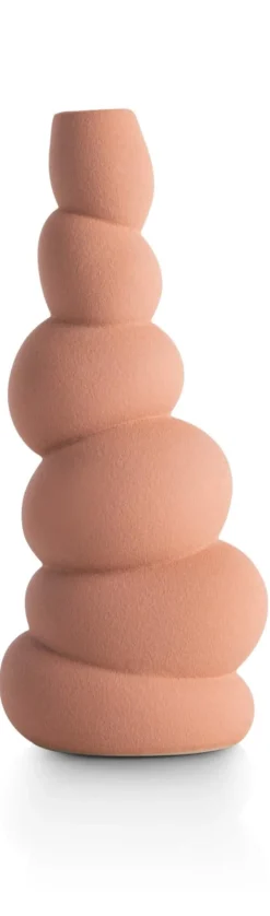 Hot XOOON Maria kandelaar H23,5cm in de kleur Terra Cotta - COCOmaison