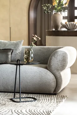 Best XOOON Masura laptoptafel met zwart metalen poot 55x48cm