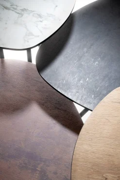 Sale XOOON Masura ovale eettafel met zwarte metalen poot 240x110cm