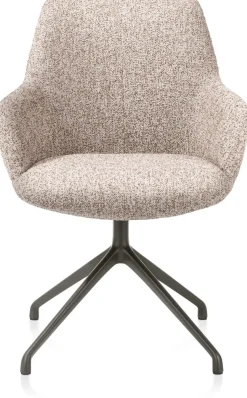 Outlet XOOON Mats armleuningstoel - draaibaar in de kleur Koper -