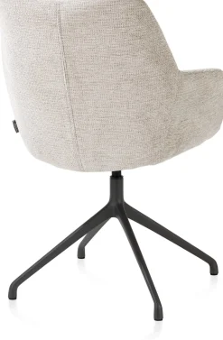 Online XOOON Mats, armstoel - aluminium frame 4-poots - draaibaar - selected choices