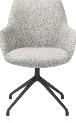 Online XOOON Mats, armstoel - aluminium frame 4-poots - draaibaar - selected choices