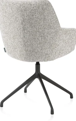 Online XOOON Mats, armstoel - aluminium frame 4-poots - draaibaar - selected choices