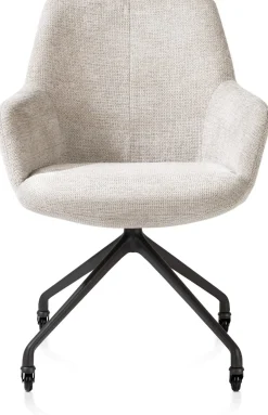 New XOOON Mats, armstoel aluminium frame + wielen - selected choices