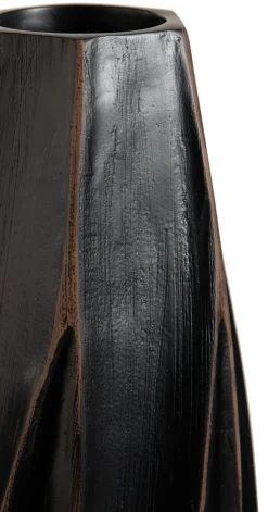 New XOOON Merle vaas H81cm in de kleur Zwart - COCOmaison