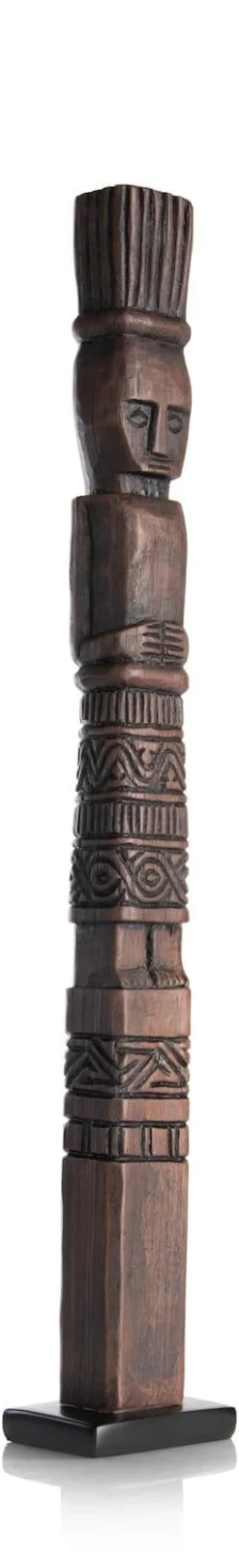 Discount XOOON Milan beeld H75cm in de kleur Bruin - COCOmaison