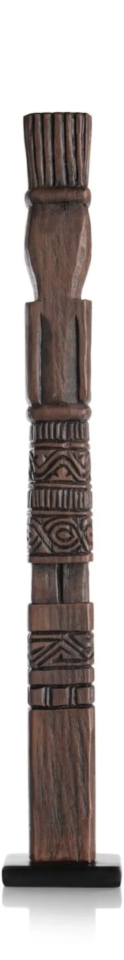 Discount XOOON Milan beeld H75cm in de kleur Bruin - COCOmaison