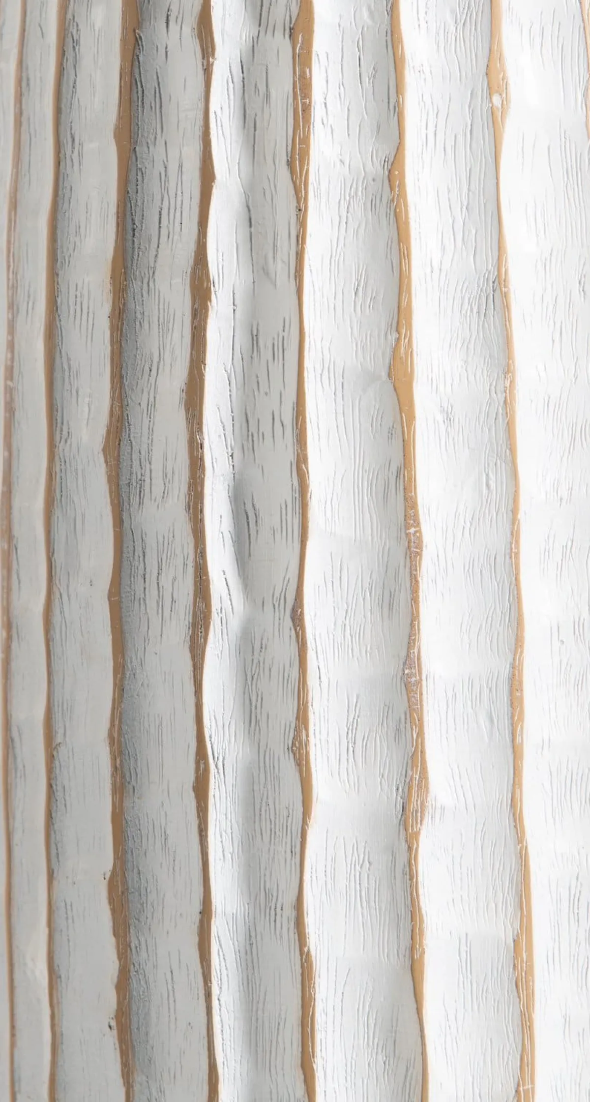 Discount XOOON Milou vaas H134cm in de kleur Wit - COCOmaison