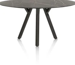 Outlet XOOON MINATO bartafel - ellips - 210 x 105 cm (h: 92 cm) - marmerlook