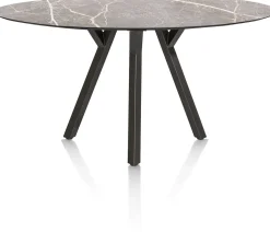 Hot XOOON MINATO bartafel - ellips - 210 x 105 cm (h: 92 cm) - lichtgrijs