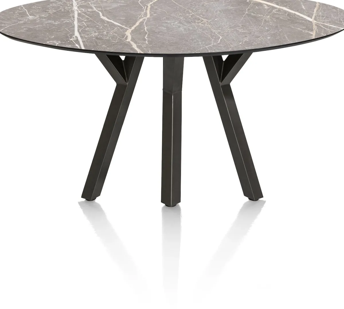 Discount XOOON MINATO bartafel - ellips - 180 x 100 cm (h: 92 cm) - lichtgrijs