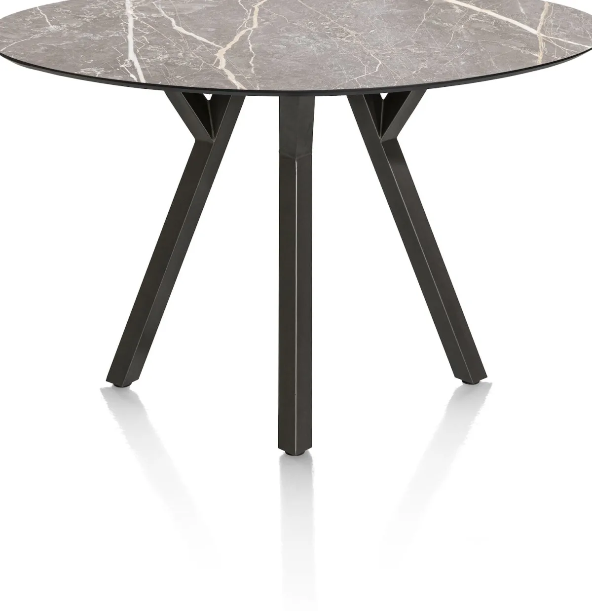 Discount XOOON MINATO bartafel - ellips - 180 x 100 cm (h: 92 cm) - lichtgrijs