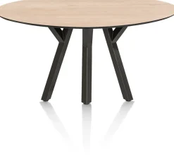 Sale XOOON MINATO bartafel - ellips - 180 x 100 cm (h: 92 cm) - eiken look